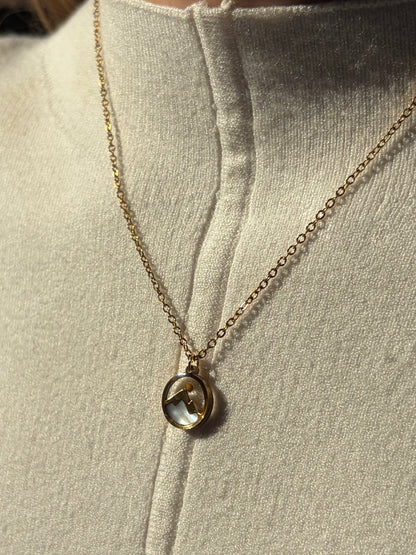 Mustard seed necklace